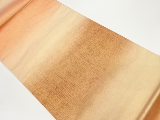 抽象模様織出し暈し全通袋帯